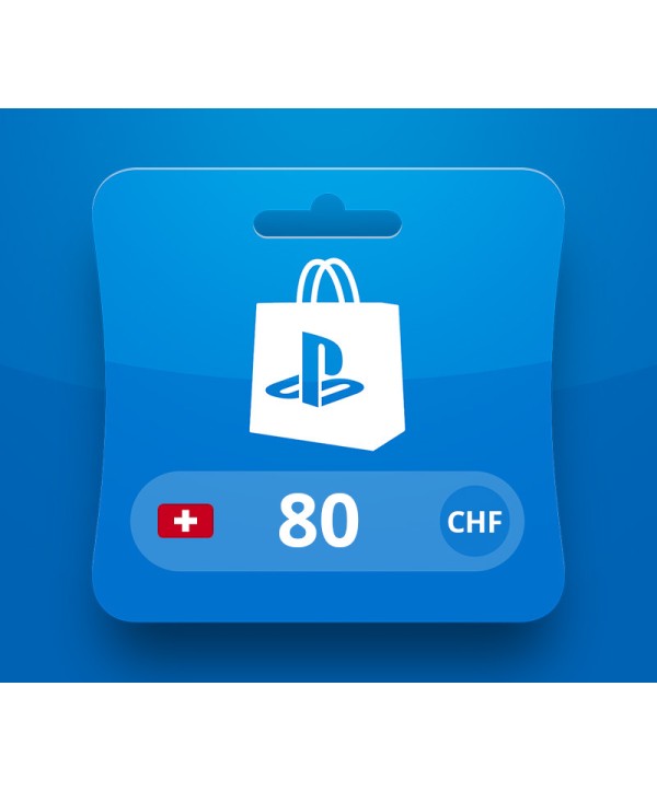 PlayStation Network CHF 80 Card CH PlayStation 4 Key 